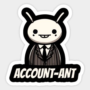 Accountant Ant Sticker